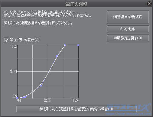 これで完璧 クリスタの筆圧設定 ブラシごとやグラフを使った綺麗な線の入り抜き設定 テラストーリーズ