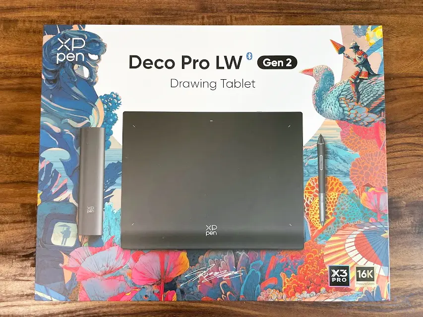 レビュー】XPPenのDecoProLW(Gen2)は筆圧レベル16384という驚異