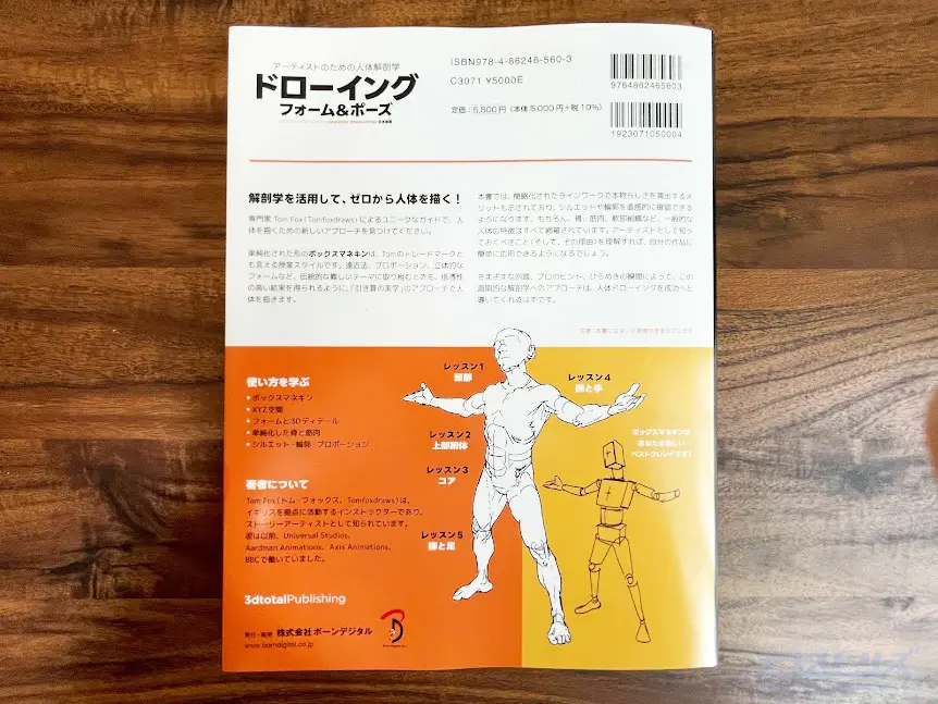 アーティストのための人体解剖学:ドローイングフォーム＆ポーズを