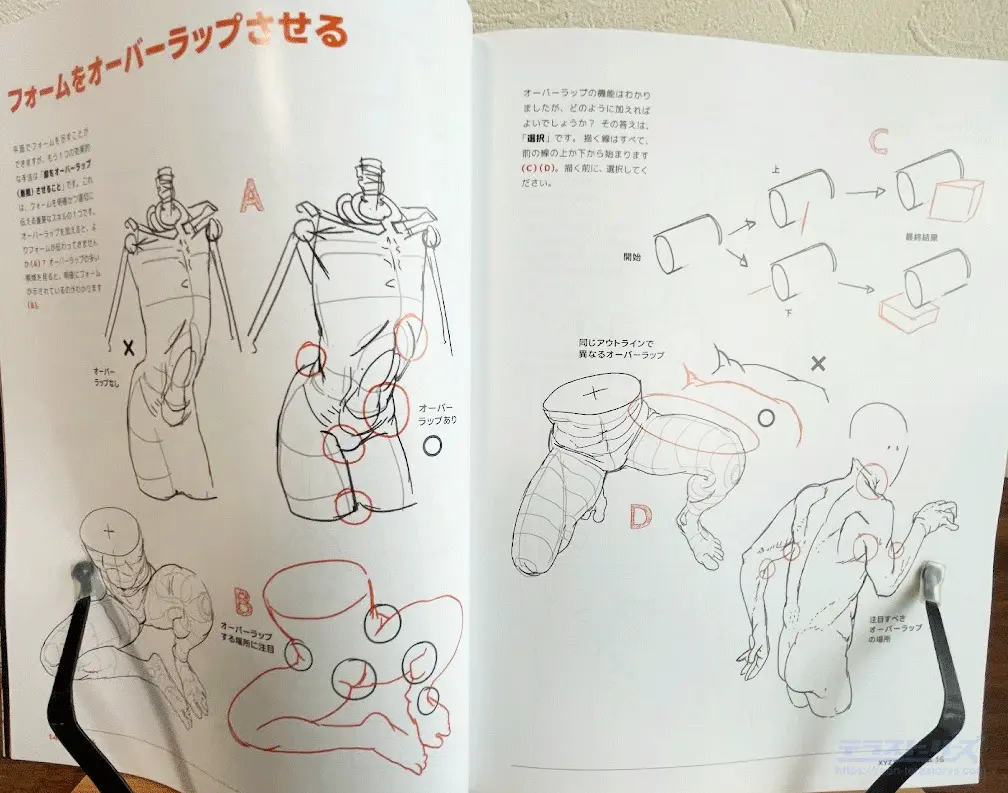 アーティストのための人体解剖学:ドローイングフォーム＆ポーズを