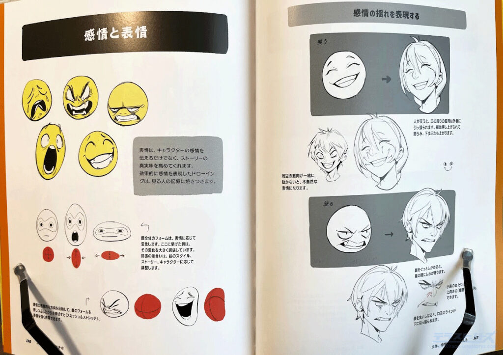 表情・感情の描き方