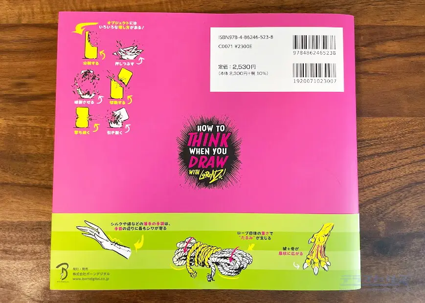 ロレンツォのドローイングチュートリアルVol.4をレビュー！事典として